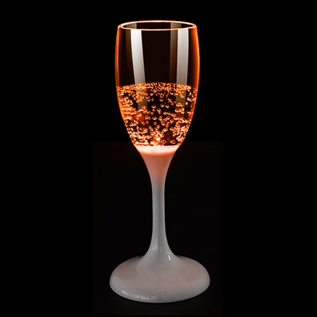 Champagneglas Led Orange