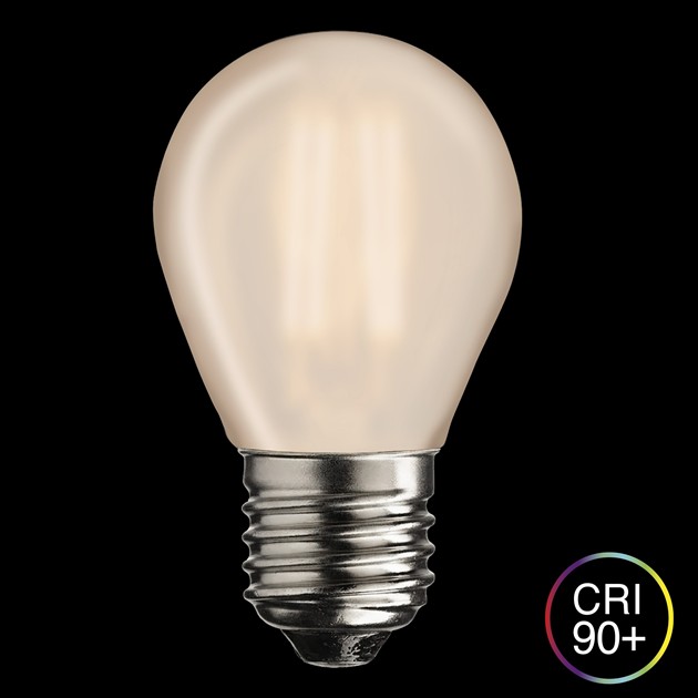 WARM GLOW klot matt E27 2W 2100K dimbar