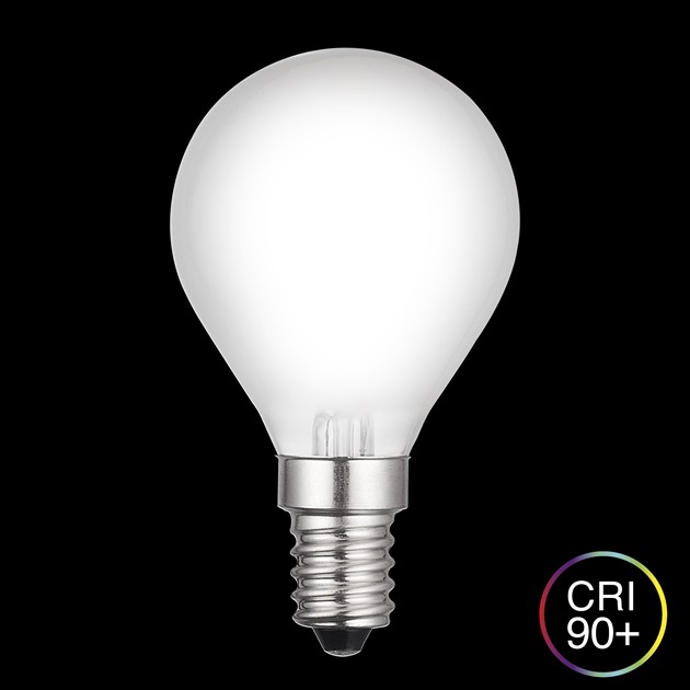 WARM GLOW klot matt E14 4W 2100K dimbar