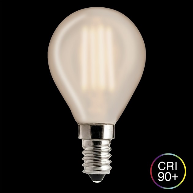 WARM GLOW klot matt E14 4W 2100K dimbar
