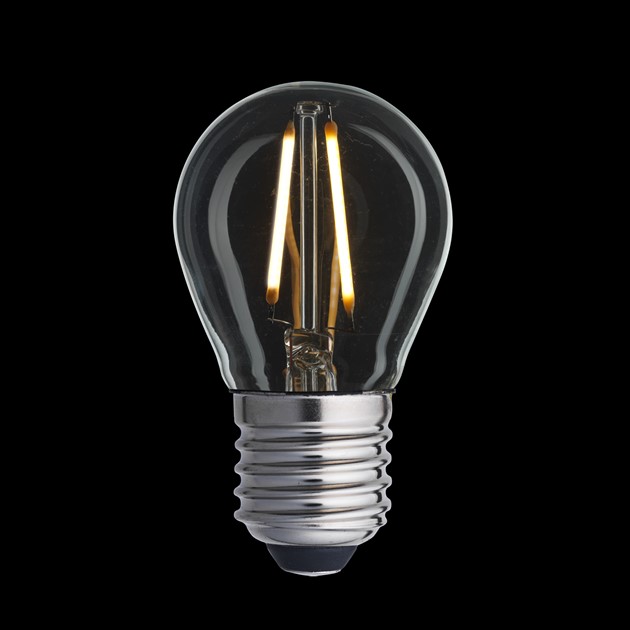 CLASSIC klot klar E27 2W 2700K