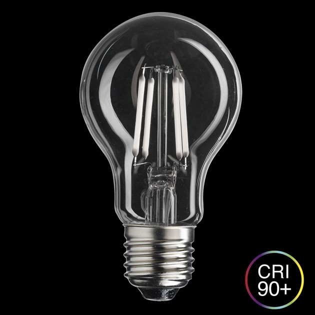 UNI-WHITE normal klar E27 2W 2700K dimbar