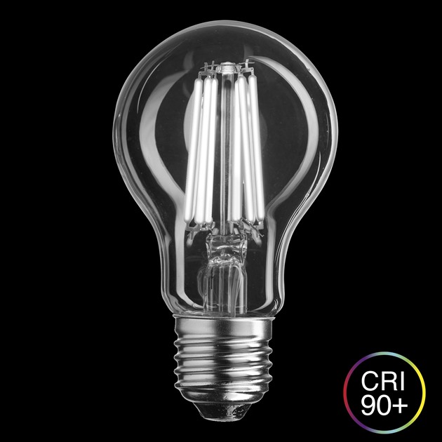 UNI-WHITE normal klar E27 10W 2700K dimbar