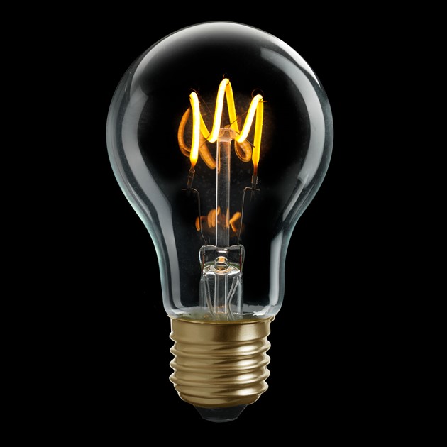 UNI-FLEX normal klar E27 3W 2200K dimbar