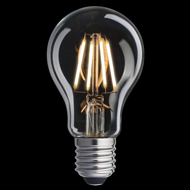 Normal klar sensor E27 7W 2200K