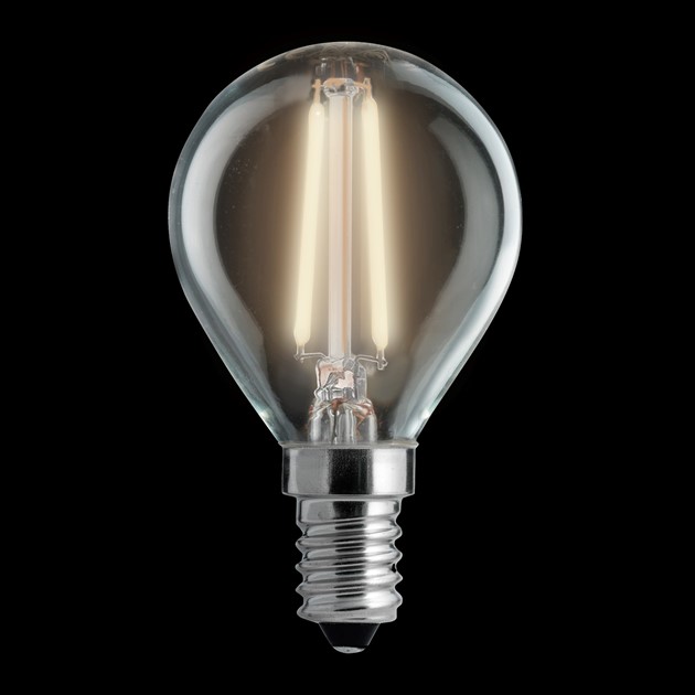 UNI-LEDISON klot klar E14 1W 2700K