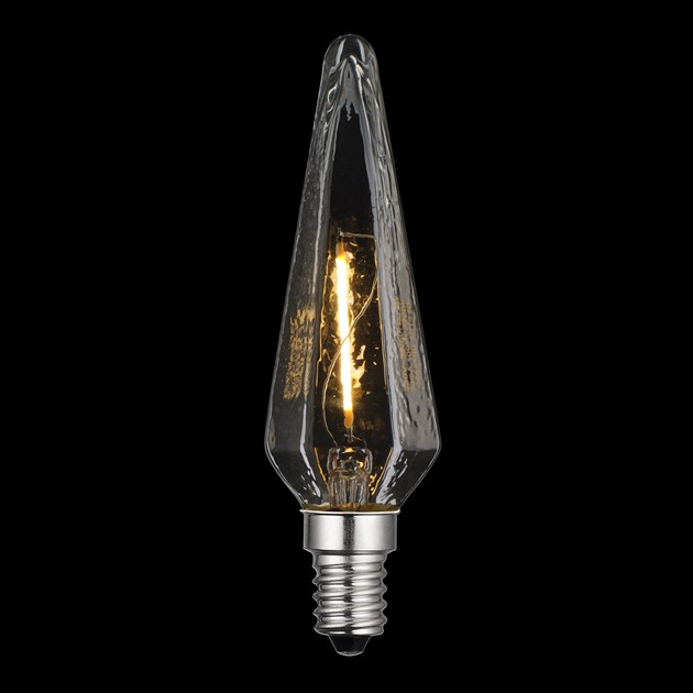 UNI-LEDISON prisma klar E14 1W 2700K