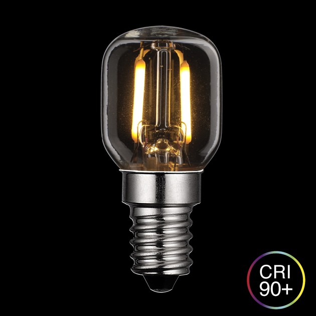 Päron klar E14 1,5W 2200K dimbar