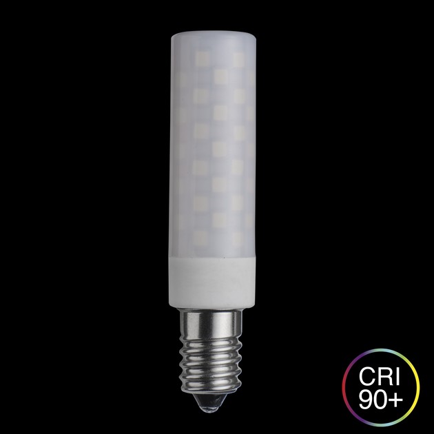 Rörlampa opal E14 7W 2700K dimbar