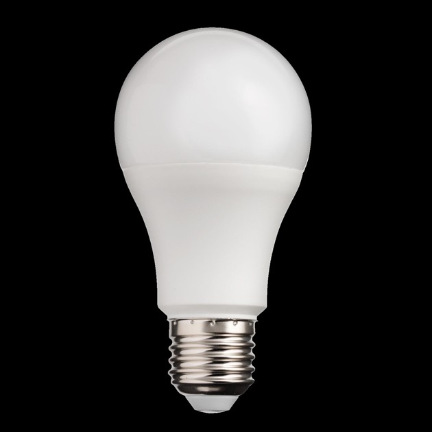 Normal opal sensor rörelse + dag/natt  E27 9W 3000K