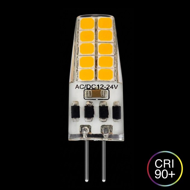 LED G4 silikon 12V 2,3W 2500K dimbar