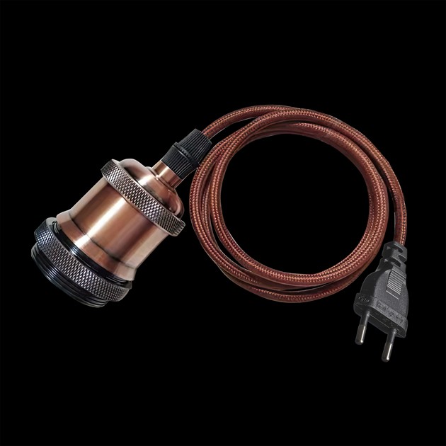 Upphäng bronze 3,5 m textilkabel