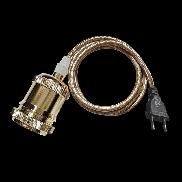 Upphäng gold 3,5 m textilkabel