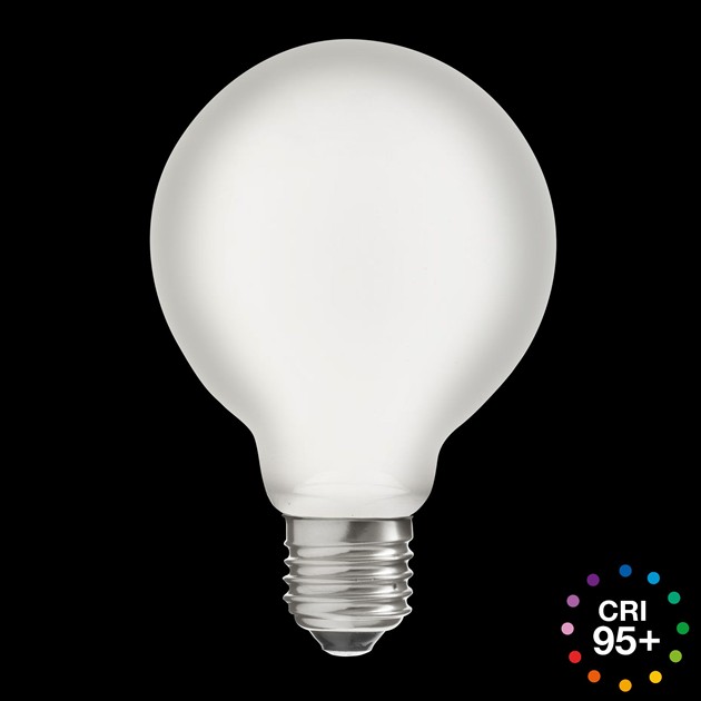 Glob 80mm opal E27 7W 2700K 3-steg dimbar minne