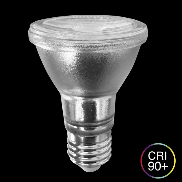 PAR20 E27 7W 2700K 3-steg dimbar minne